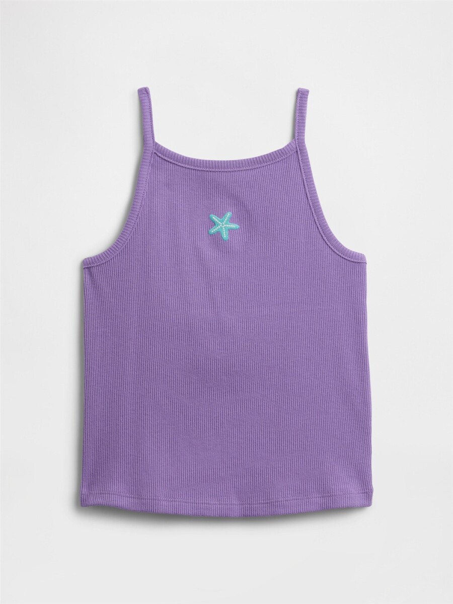 Musculosa Rib Toddler Niña - Purple Loganberry 