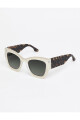 Lentes Tiwi Mayfair Shiny Beige With Green Gardient Lenses
