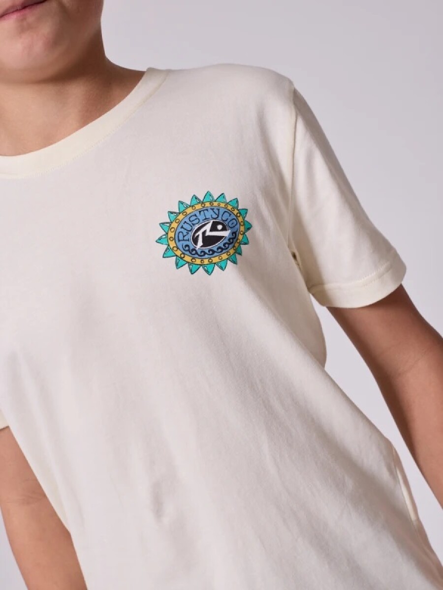 T-SHIRT RUSTY EGAPE TEEN - CRUDO 
