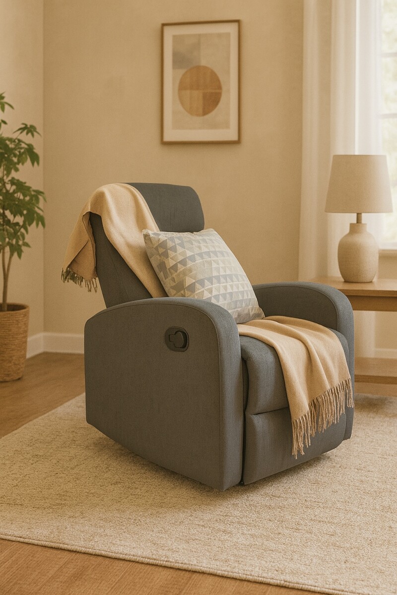 Reclinable Fine 1 cuerpo, grafito 