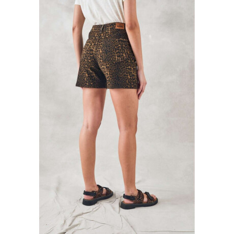 Short Animal Print Multi