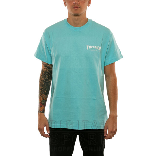 Remera Thrasher Little Thrasher - Celeste Remera Thrasher Little Thrasher - Celeste