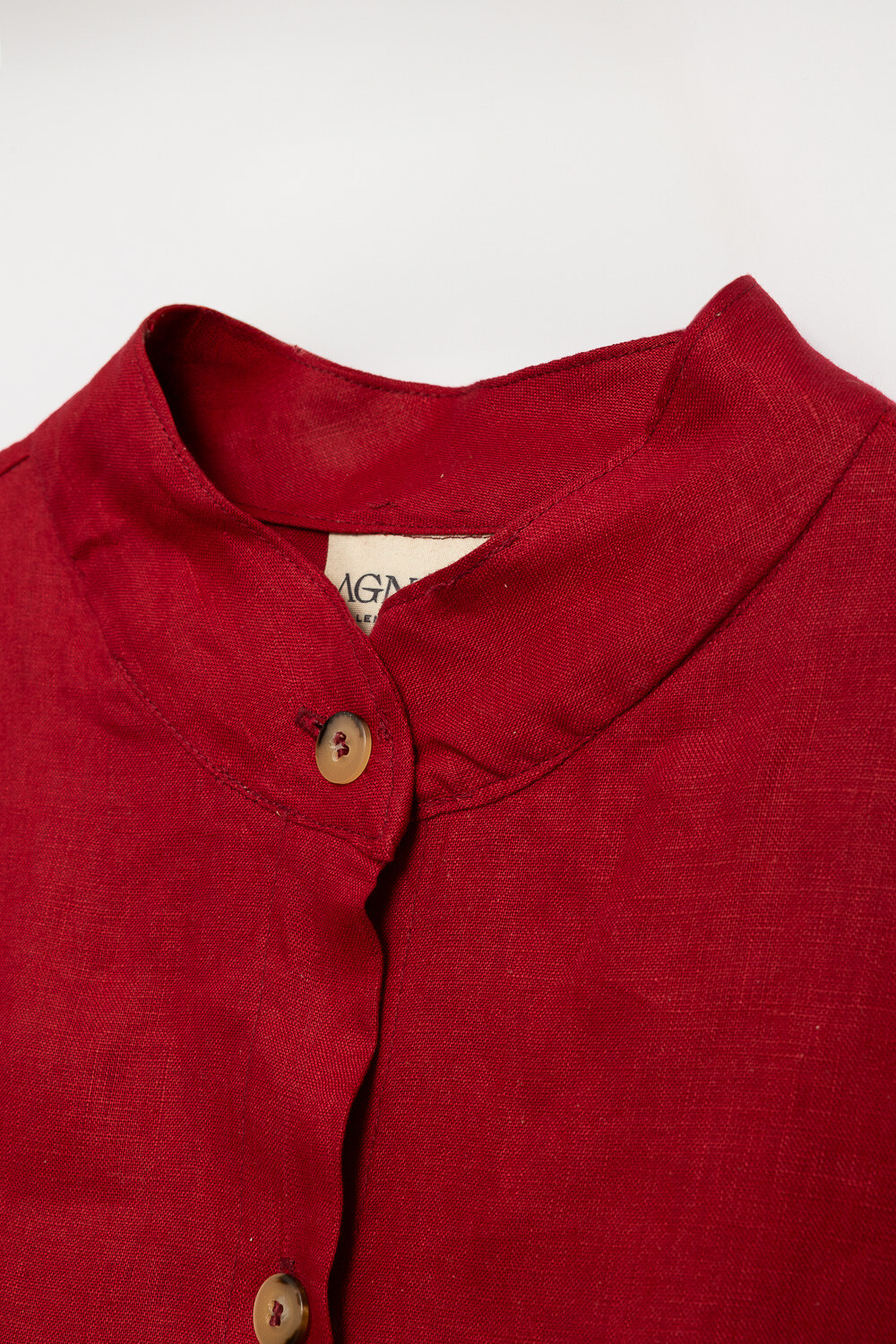 Vestido Puño Rojo