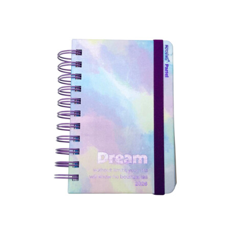 Agenda Mooving 10 x 15 cm 2026 Pastel - Dream Agenda Mooving 10 x 15 cm 2026 Pastel - Dream