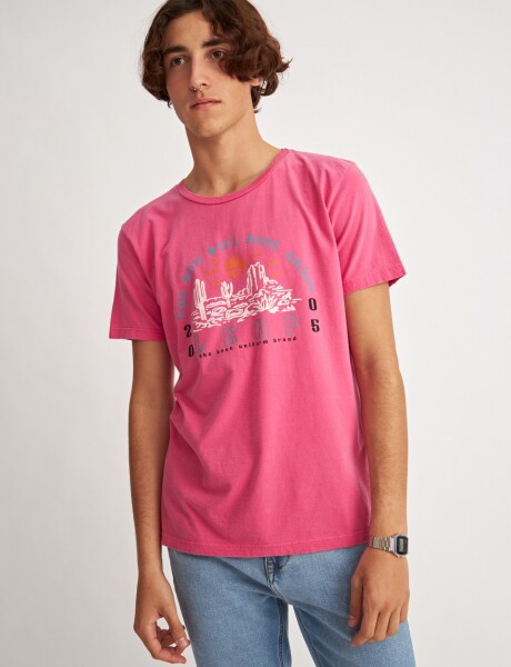 Remera Reiser Fucsia