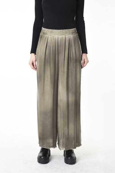 PANTALÓN ANCHO Verde