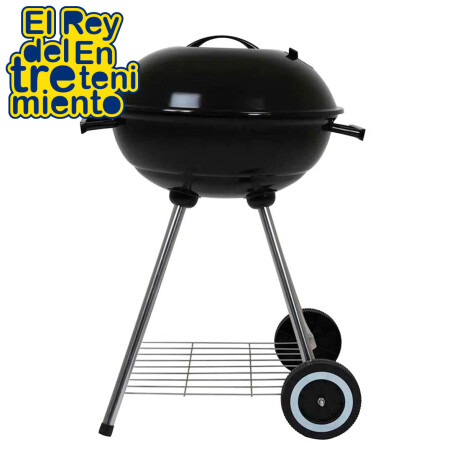 Parrillero Parrilla Portátil Mor Con Tapa Y Ruedas Parrillero Parrilla Portátil Mor Con Tapa Y Ruedas