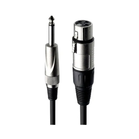 CABLE DE MICROFONO 3 MTS XLR - 1/4 CABLE DE MICROFONO 3 MTS XLR - 1/4