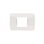 Plaqueta p/1 módulo doble blanco - Loft ELE01247