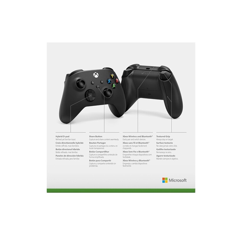 Joystick inalámbrico Microsoft para Xbox Stormcloud Vapor Joystick inalámbrico Microsoft para Xbox Stormcloud Vapor