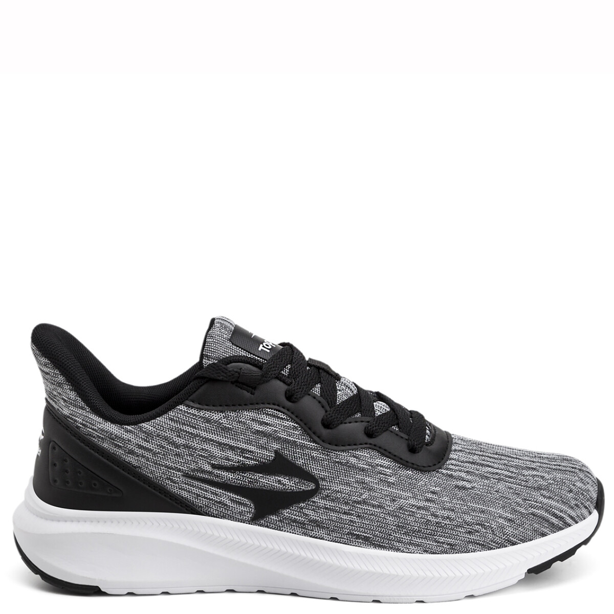Championes de Hombre Topper Core Running - Negro - Blanco 