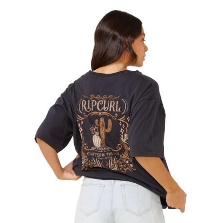 Remera Rip Curl Desert Queen Heritage Negro