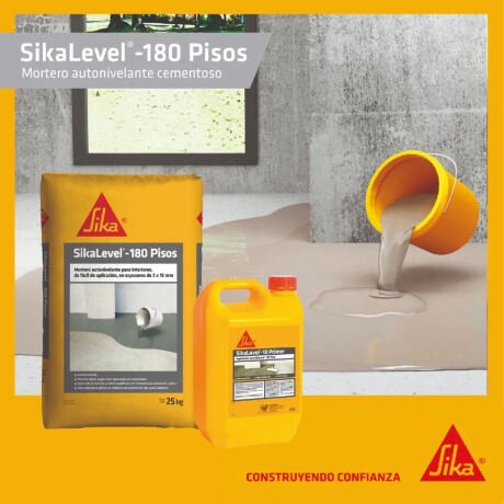 Autonivelante De Pisos Sikalevel-180-pisos Sika 25kg Autonivelante De Pisos Sikalevel-180-pisos Sika 25kg