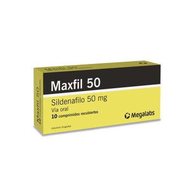 Maxfil 50 Mg. 10 Comp. Maxfil 50 Mg. 10 Comp.