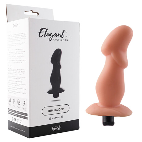 Dilatador Anal Rim Raider Con Micro Vibro Piel