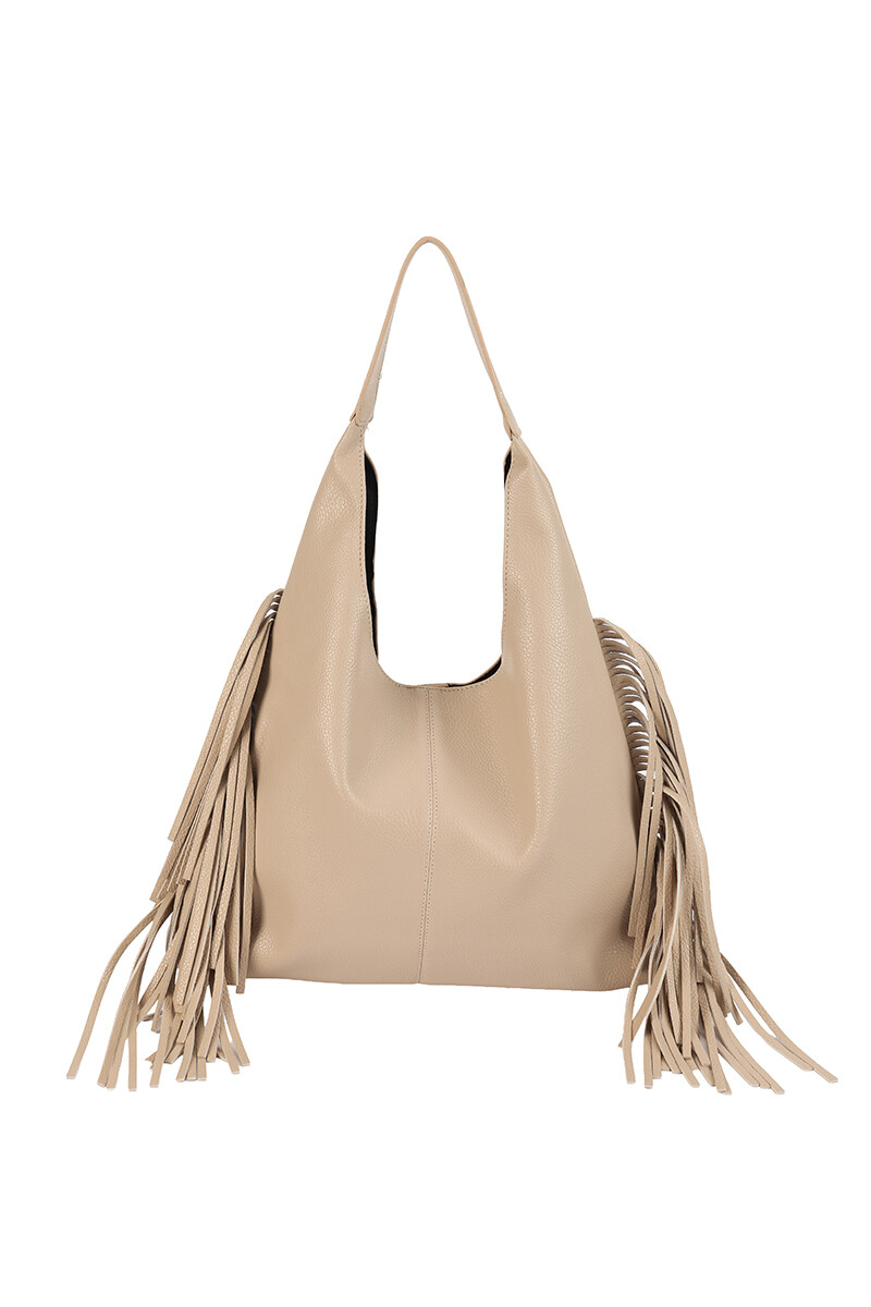 Cartera Soriana Beige