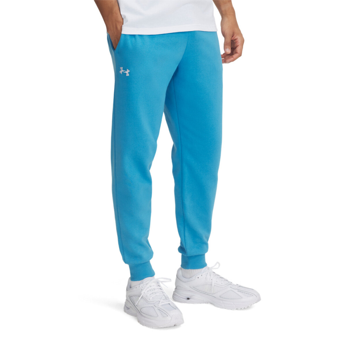 UA Rival Fleece Joggers-BLU - BLU-452 