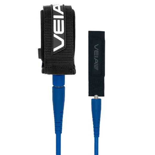 Leash Veia Explorer 8’ - Negro / Azul Leash Veia Explorer 8’ - Negro / Azul
