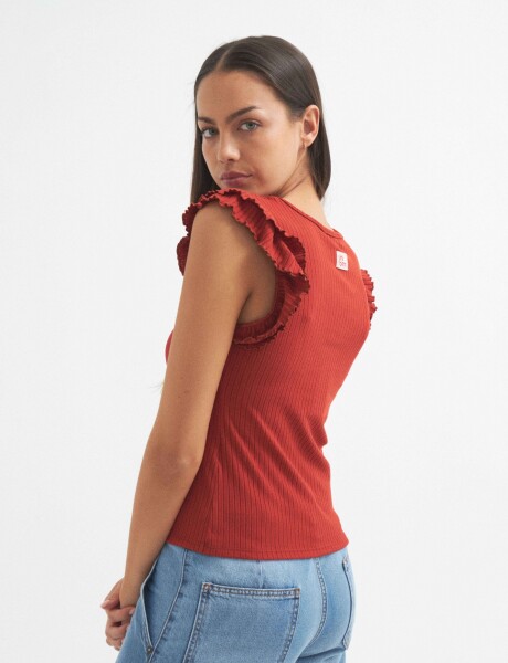 Blusa Ruby Ladrillo