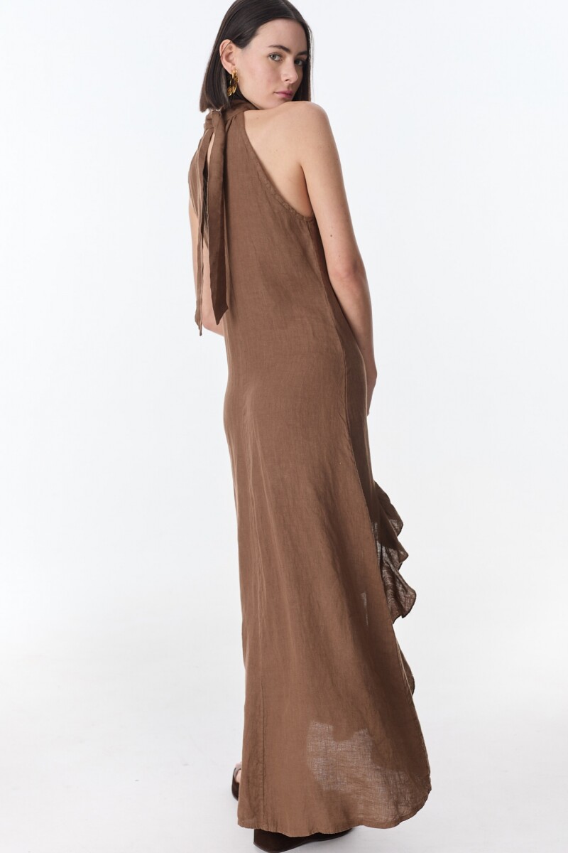 Vestido Lirio Chocolate