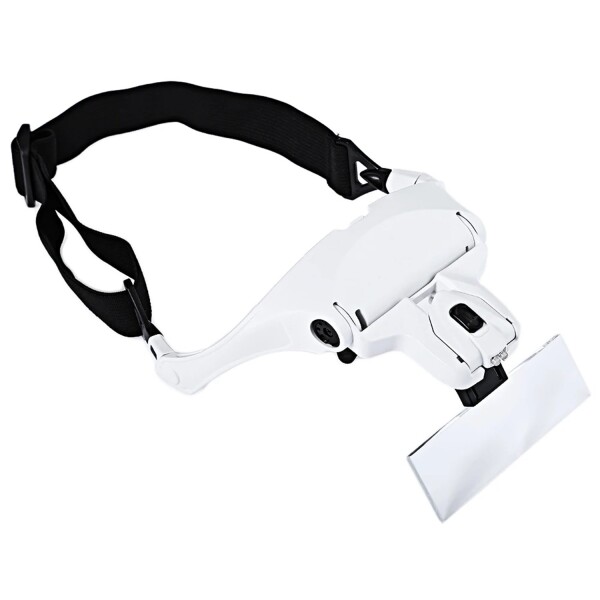 Vincha Gafa Lentes Con Luz + 5 Lupas Aumento Pro Estuche Vincha Gafa Lentes Con Luz + 5 Lupas Aumento Pro Estuche