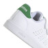 Championes de Niños Adidas Advantage Base 2.0 Blanco - Verde