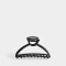Broche Metallic Broche Metálico Calado - Negro