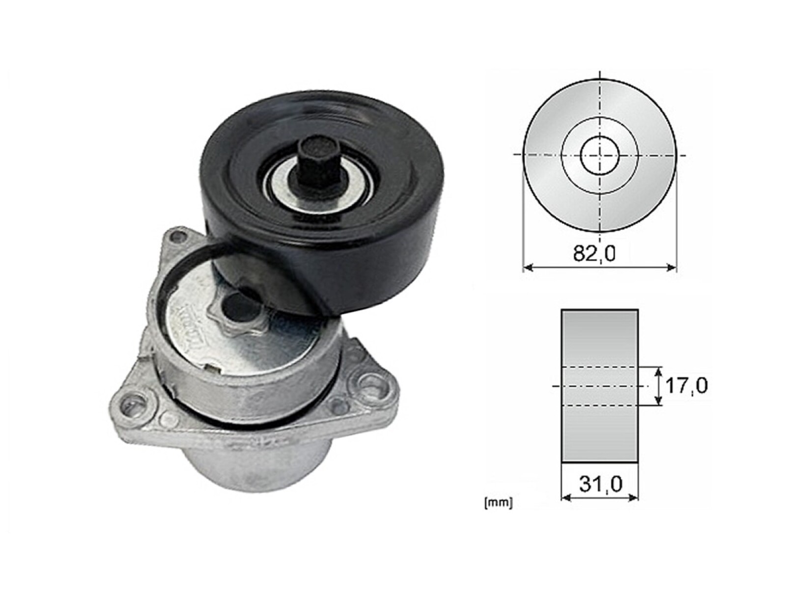 Tensor Correa De Accesorios 
