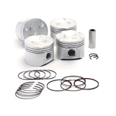 JUEGO DE PISTONES STD GOL G1 / G2 1.6D CON AROS Juego De Pistones Std Gol G1 / G2 1.6d Con Aros