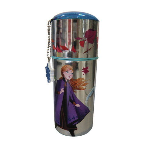 Botella con Pajita y Protector Frozen 350 ml Frozen