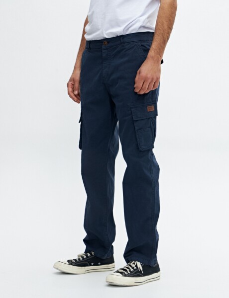 Pantalón cargo Caetano S25 Azul