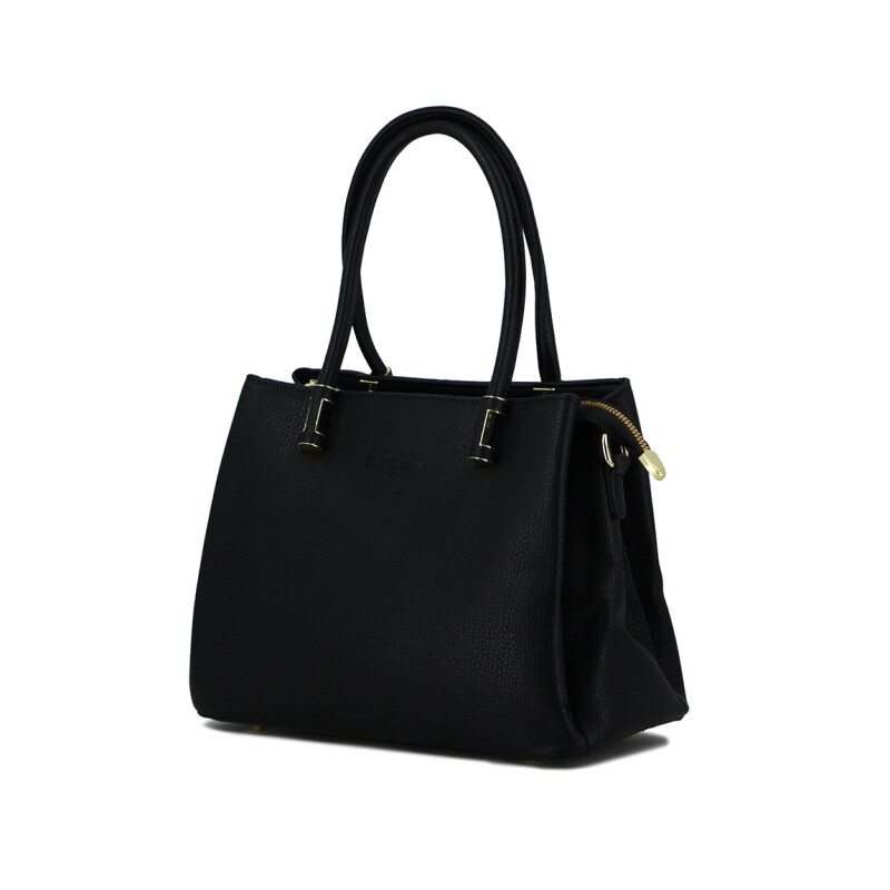 Darkness Cartera C/correa Larga-corta Y Cadena Negro