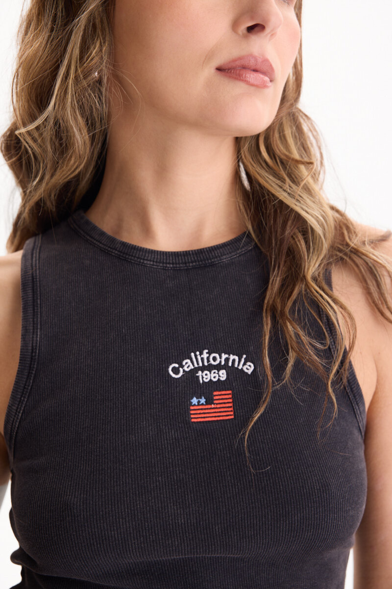 Tanktop Usa Negro