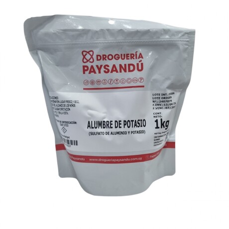 Alumbre de Potasio 1 Kg