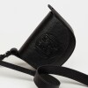 Mini bag Aura en cuero graneado Negro