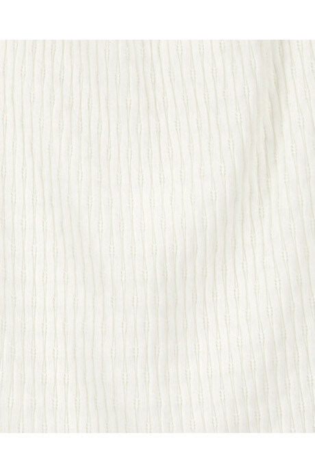 Musculosa de algodón, con fruncido y textura. Talles 2-5T Sin color