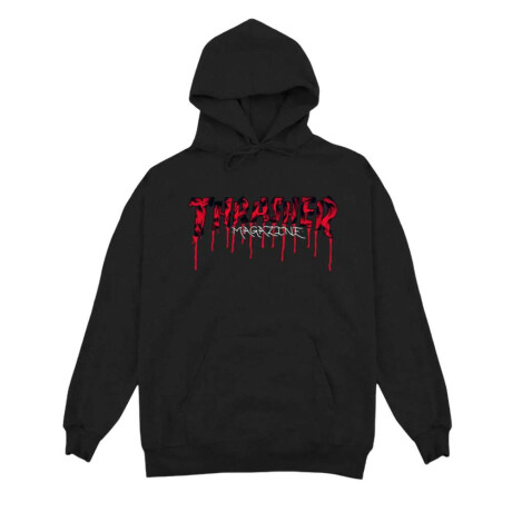 Canguro Thrasher Blood D Logo Negro