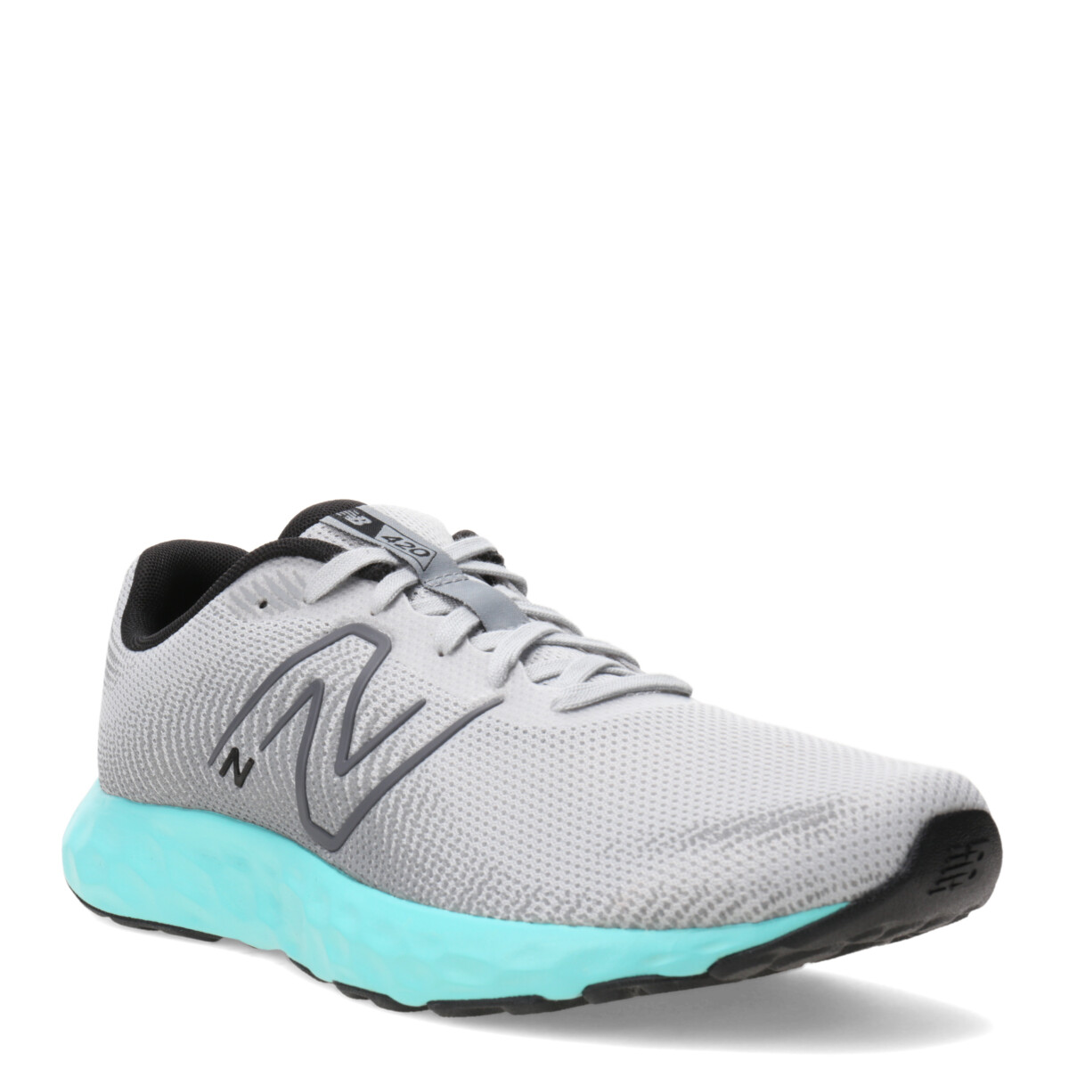 Championes de Hombre New Balance 420 V3 New Balance - Gris- Negro - Verde Agua 