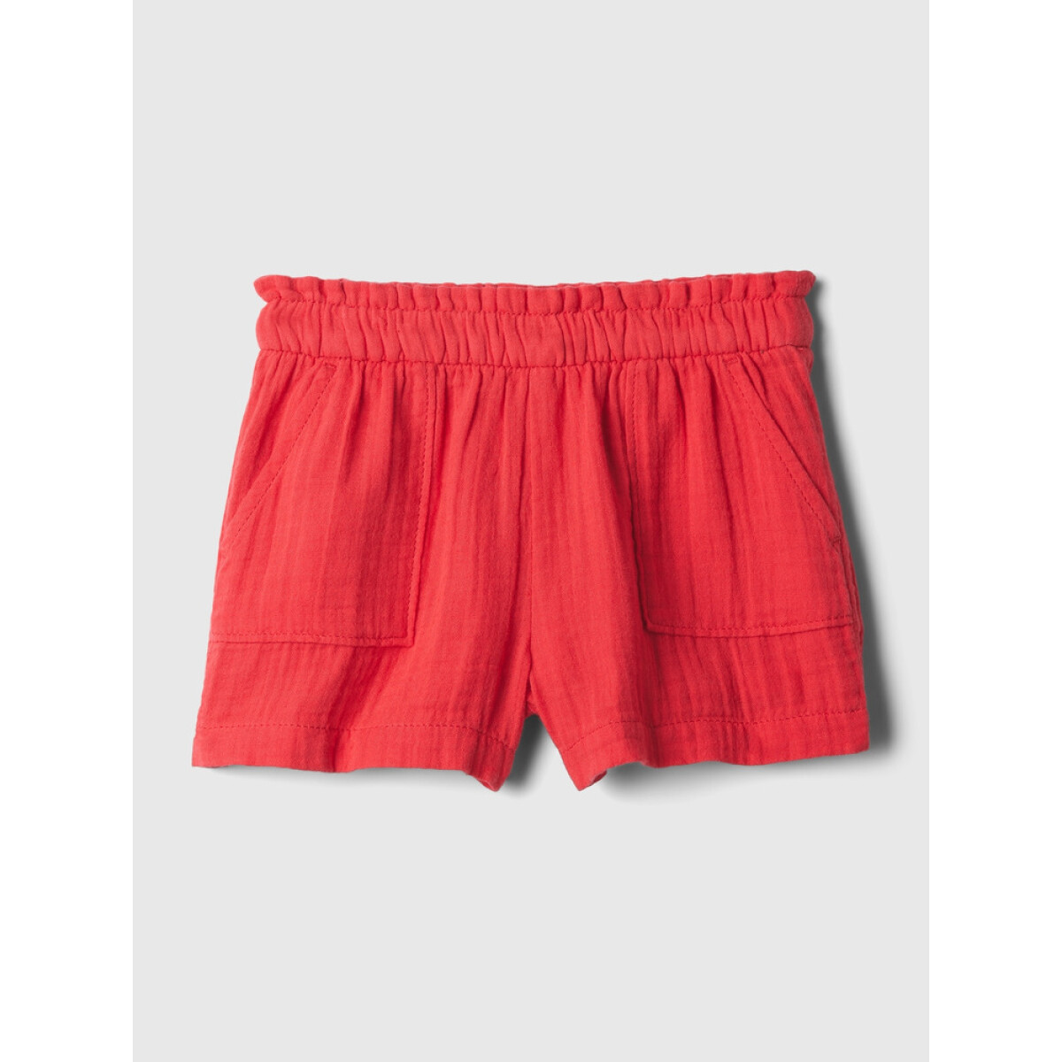 GAUZE PO SHORT - RED 