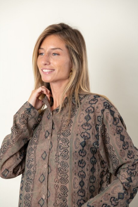 CAMISA VENTURINA Verde