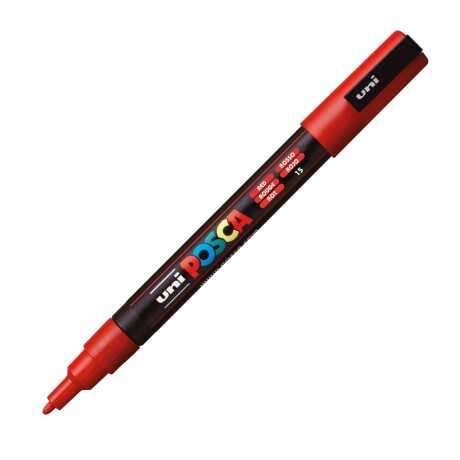 MARCADOR UNI POSCA 1.3 MM ROJO N/A
