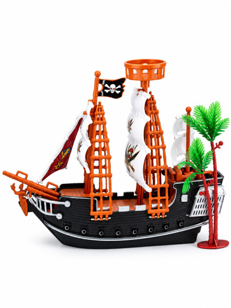 BARCO PIRATA MARRON