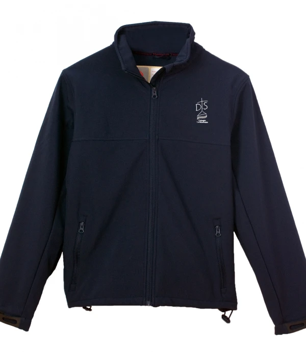Campera Softshell femenina Colegio La Mennais Navy