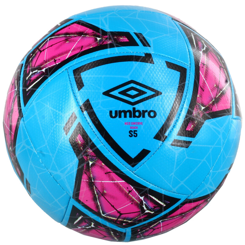 Pelota Umbro Neo Swerve Beach Azul - Negro - Rosa