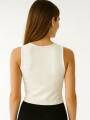 Tops Mirea Marfil / Off White