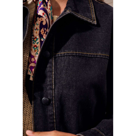 Campera Denim Jean Gris