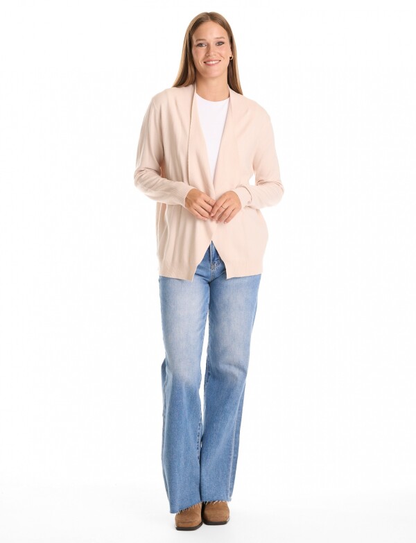 Cardigan Det Botones BEIGE