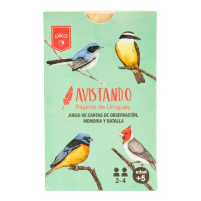 Juego de Cartas Avistando Pájaros Pika Juego de Cartas Avistando Pájaros Pika