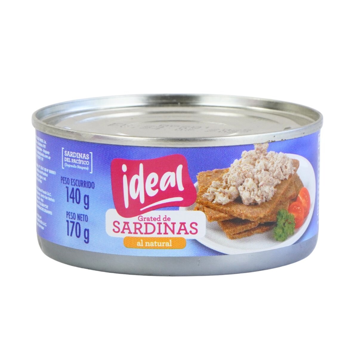 GRATED DE SARDINA IDEAL 170G 