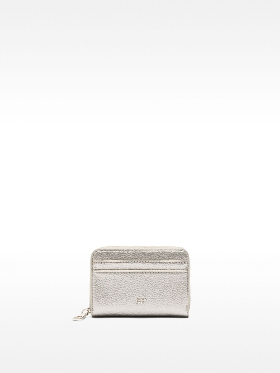 Cartera Básica plateado